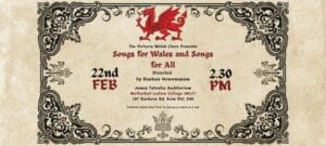 Songs for Wales and Songs for All