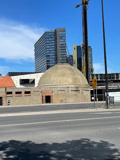 Melbourne Celtic Festival stage with Welsh choral group
