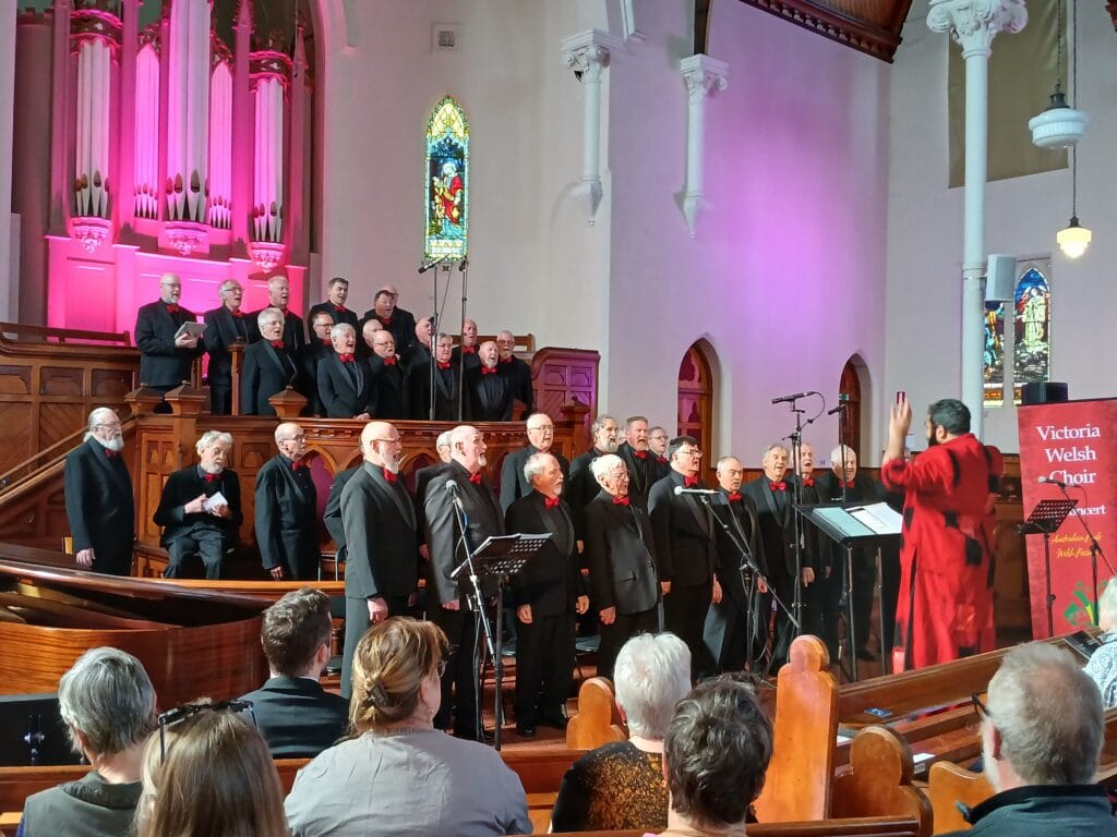 Victorian Welsh Choir Ballarat performing West End to Broadway at Ballarat Performing Arts Centre