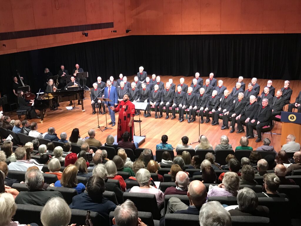 Victorian Welsh Choir Carey performing West End to Broadway at Carey Grammar School